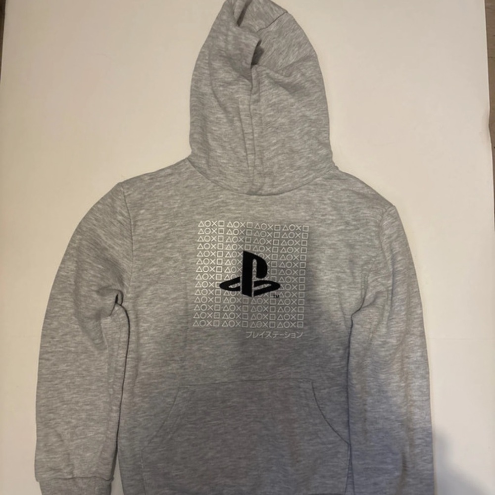 PlayStation Boys Light Gray Play Hoodie